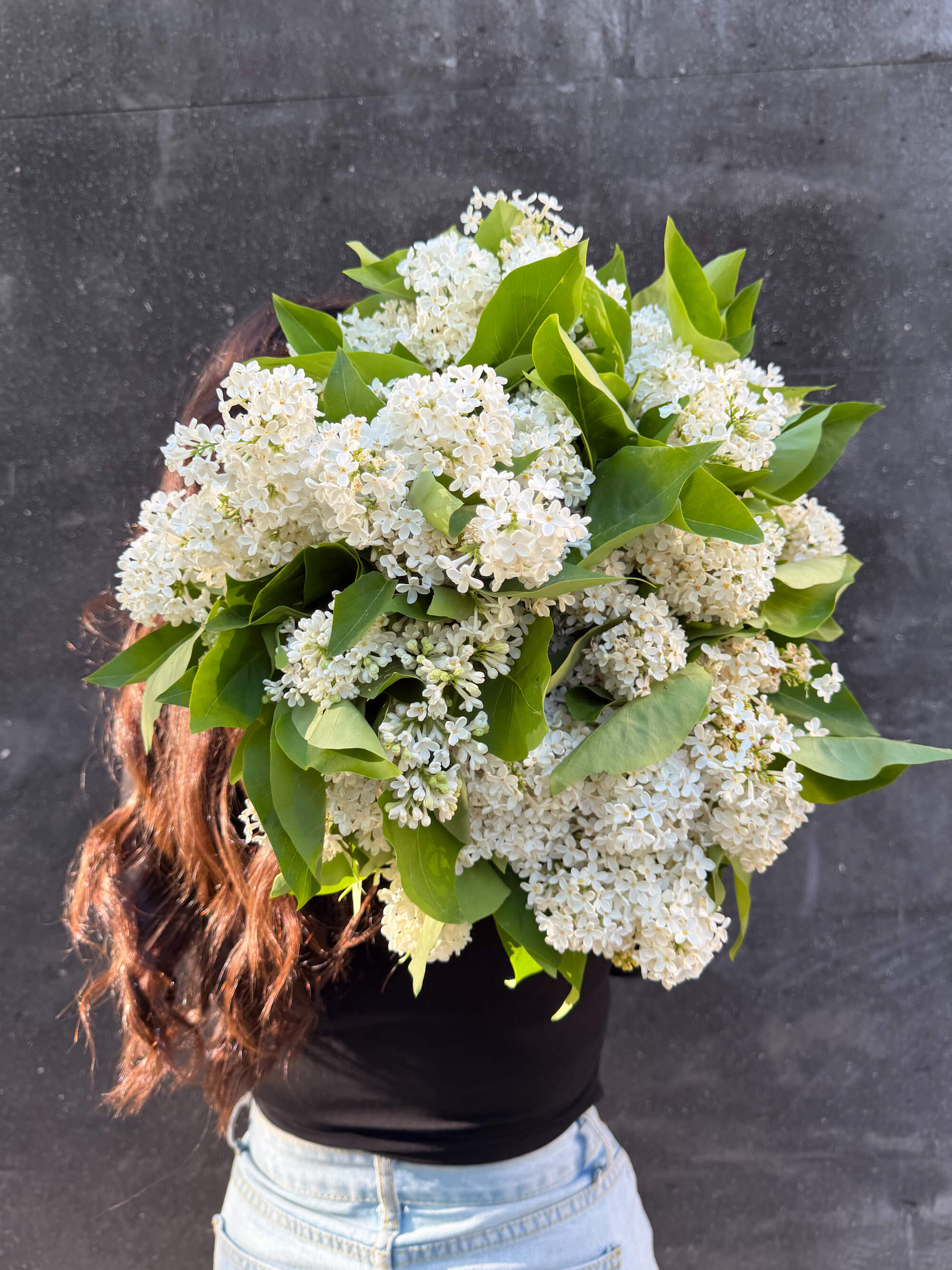 White lilac bouquet with fresh spring blossoms - Image 1 of 1 | Flowers Theory
