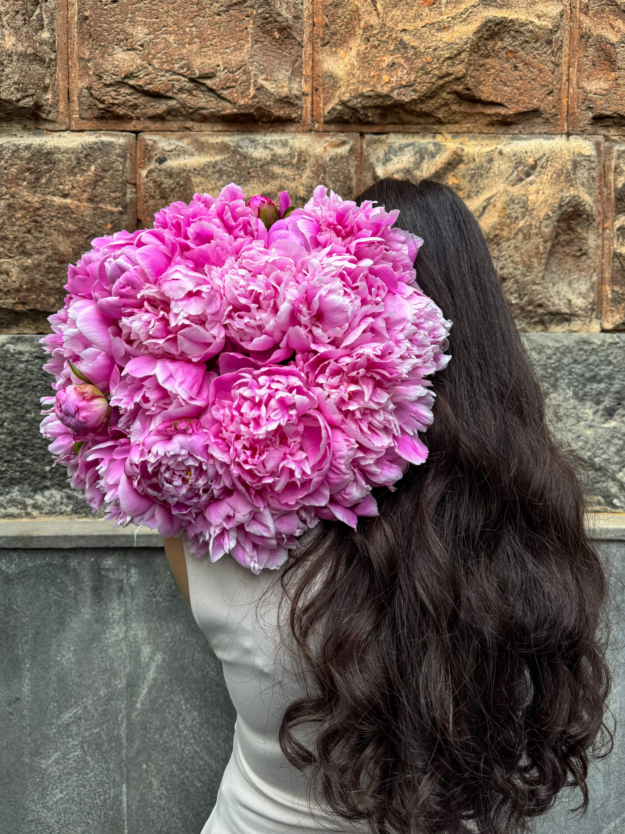Large Pink Peonies Bouquet · FlowersTheory - Fresh flowers Yerevan | Flowers Theory