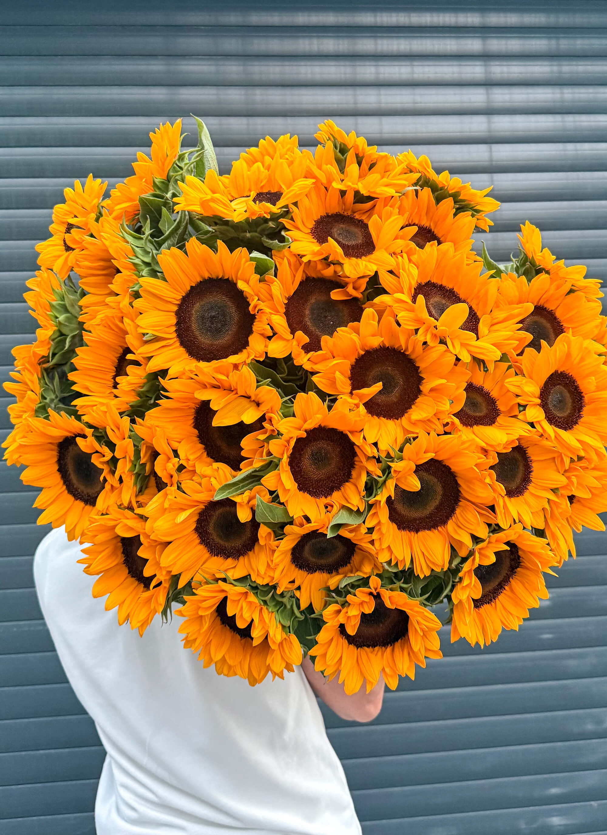 Sunflowers bouquet: bright designer arrangement - Fresh flowers Yerevan | Flowers Theory